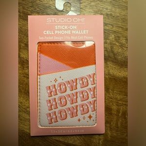 Howdy phone wallet